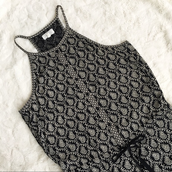 Lou & Grey Paisley Racerback Jumpsuit S - Picture 2 of 8